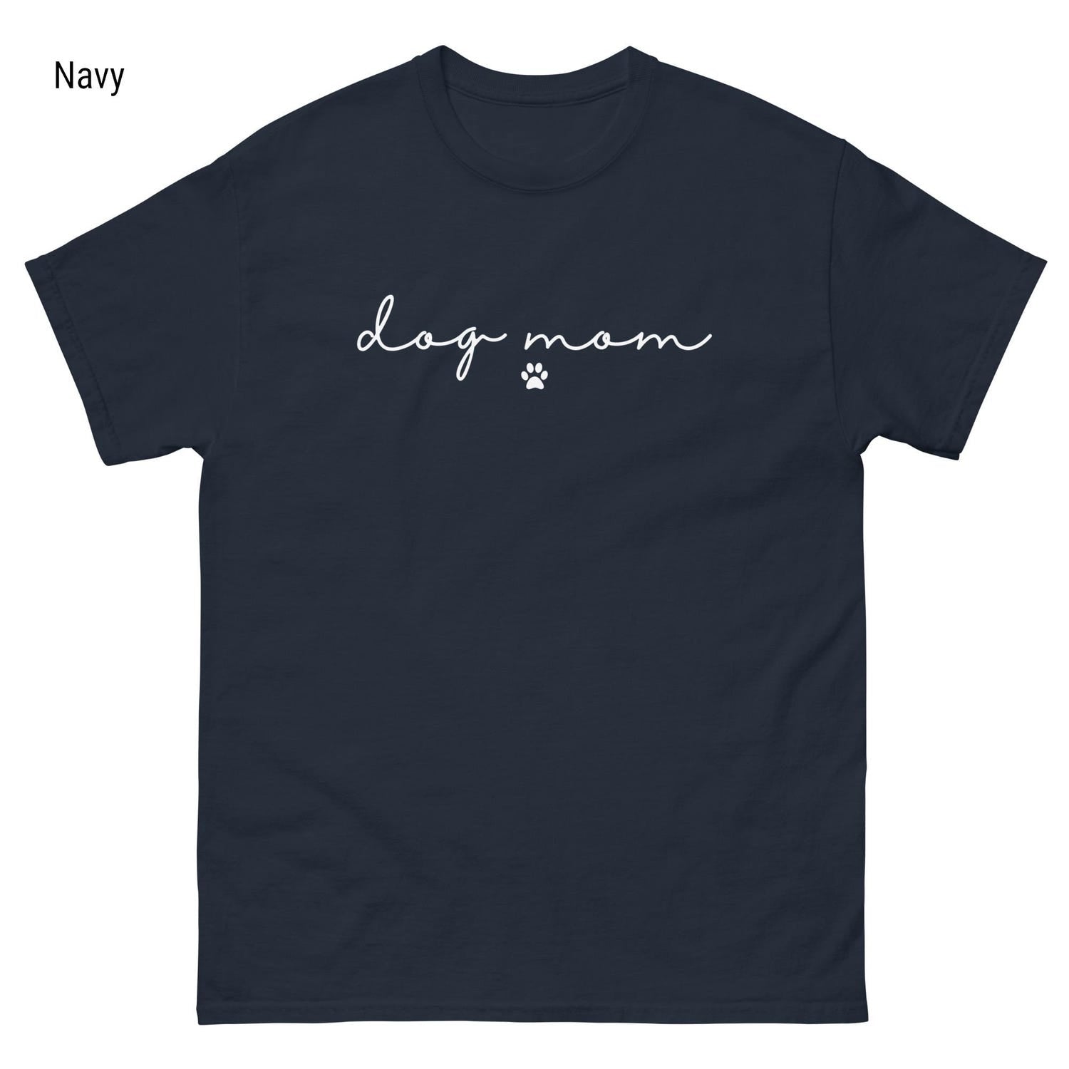 Dog Mom T-Shirt: Stylish Paw Print Tee for Women