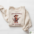 Meowdy Partner Cowboy Cat Tshirt | Funny Biscuit Buttering Cat Sweatshirt | Cozy Cat Gift