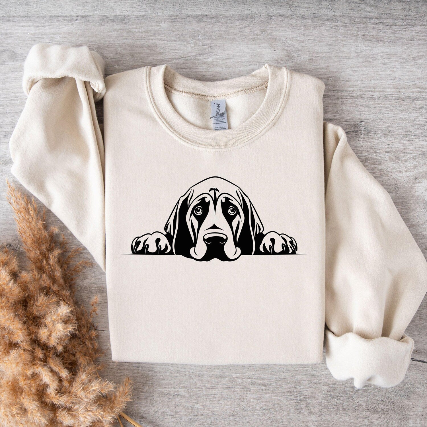 Cute Bloodhound Sweatshirt, Cute Dog T-Shirt, Dog Mom Shirts, Dog Mama TShirt, Dog Lovers Gift, Fur Mama, Dog Mom Gift, Pet Lover T Shirt
