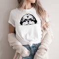 Cute Shih Tzu Sweatshirt, Cute Dog T-Shirt, Dog Mom Shirts, Dog Mama TShirt, Dog Lovers Gift, Fur Mama, Dog Mom Gift, Pet Lover T Shirt