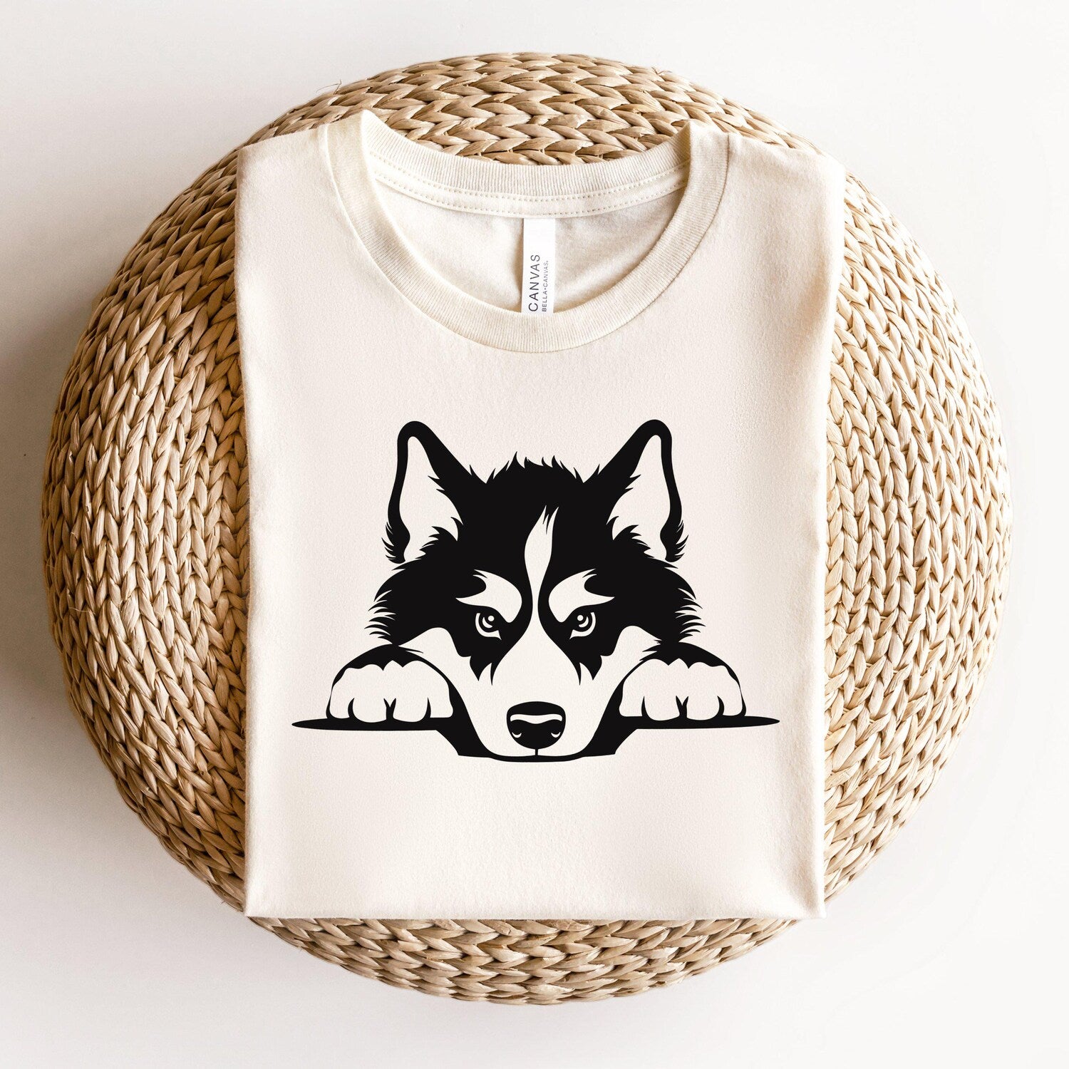 Cute Siberian Husky Sweatshirt, Cute Dog T-Shirt, Dog Mom Shirts, Dog Mama TShirt, Dog Lovers Gift, Fur Mama, Dog Mom Gift, Pet Lover Tee