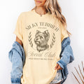Custom Silky Terrier T-Shirt, Comfort Colors 1717 Tee, Social Club Personalized Year, Women's Shirt, Gift for Dog Lovers, Gift for Her