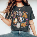 Coquette Cat T-Shirt, Comfort Colors, Wildflower Cat Tee, Bohemian Cats Tshirt, Funny Cat Tee, Gift for Cat Lovers, Cat Mama Gift, Cat Mom.