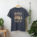 Outdoorsy Dog Lover T-Shirt: Mountain Adventure Tee
