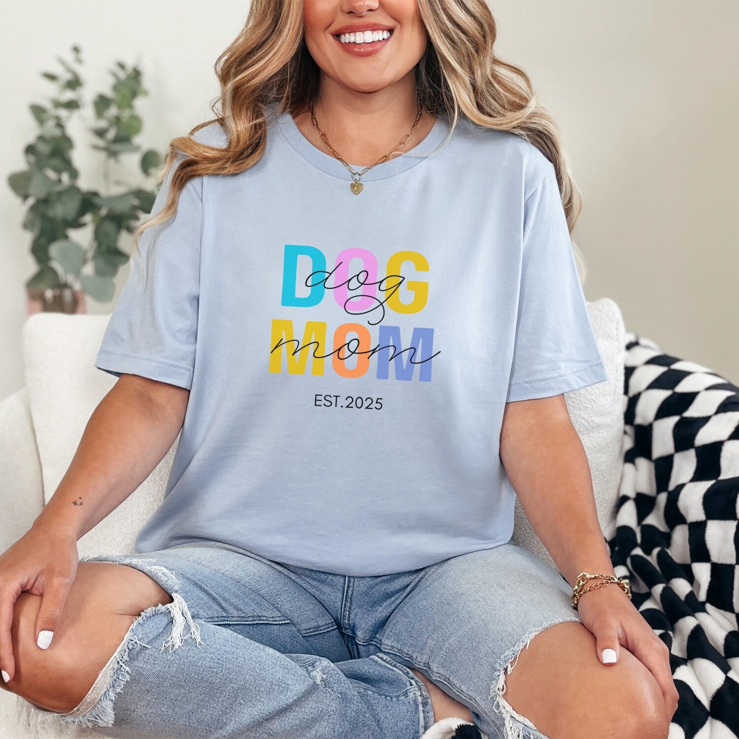 Personalized Dog Shirt Custom Bella Canvas Tee for Dog Lover Perfect Gift for Pet Owner Dog Dad T Shirt Gift Dog Mom T-Shirt Custom Pet