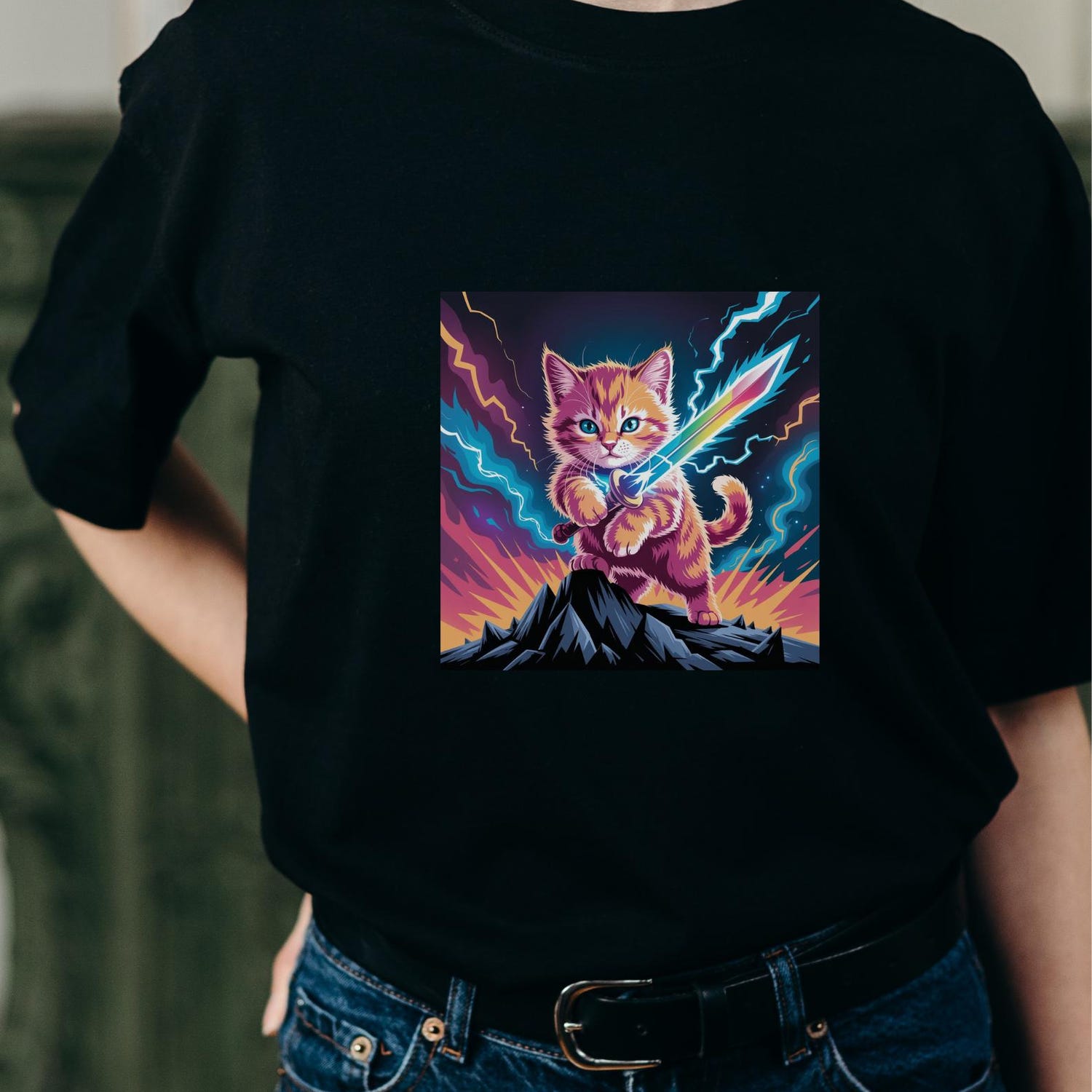Fellow Car Warriors T-Shirt, Comfortable T-Shirt, Cat Enthusiasts, Unisex T-Shirt, Fighting Spirit, Gift for Friends, Cat Lovers