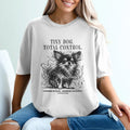Comfort Colors Chihuahua Dog Mom T-Shirt, Tiny Dog Total Control Tee, Doodle Art Style, Funny Dog Shirt, Dog Lover Gift, Dog Gift for Her