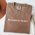 Comfort Colors Cat Mom Shirt - Funny Cat Lover Gift for Cat Moms, Animal Lover Tee