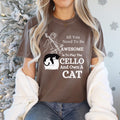 Cello Shirt Violin Cello Cat Lover T Gift for Cellist Violincello Shirt Music Teacher Student Gift Classical Mus frases para mujer camisetas