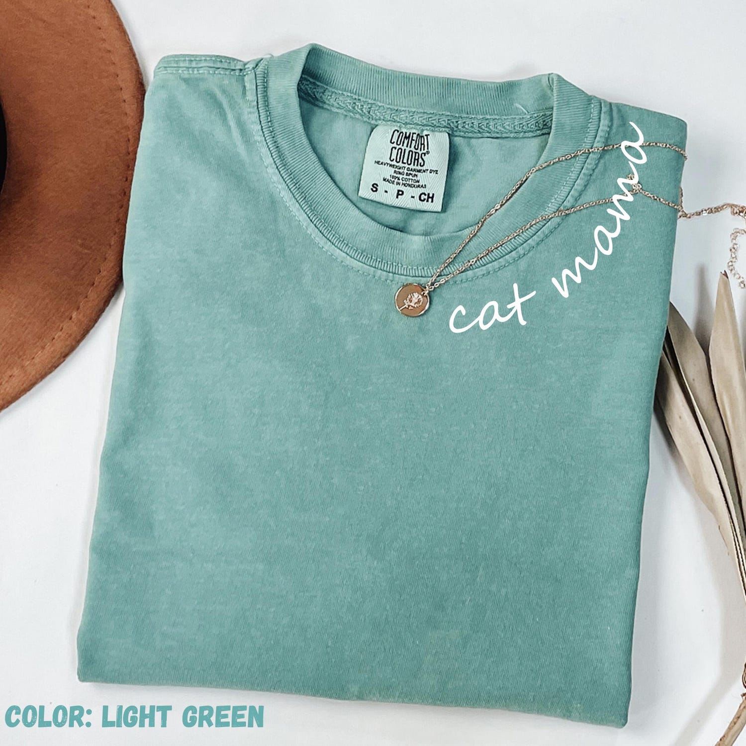 Comfort Colors Cat Mom Shirt: Soft Cotton Cat Lover Tee