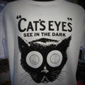 CAT'S EYES Large Print A3 T-Shirt - Bold Graphic Cat Lover Tee