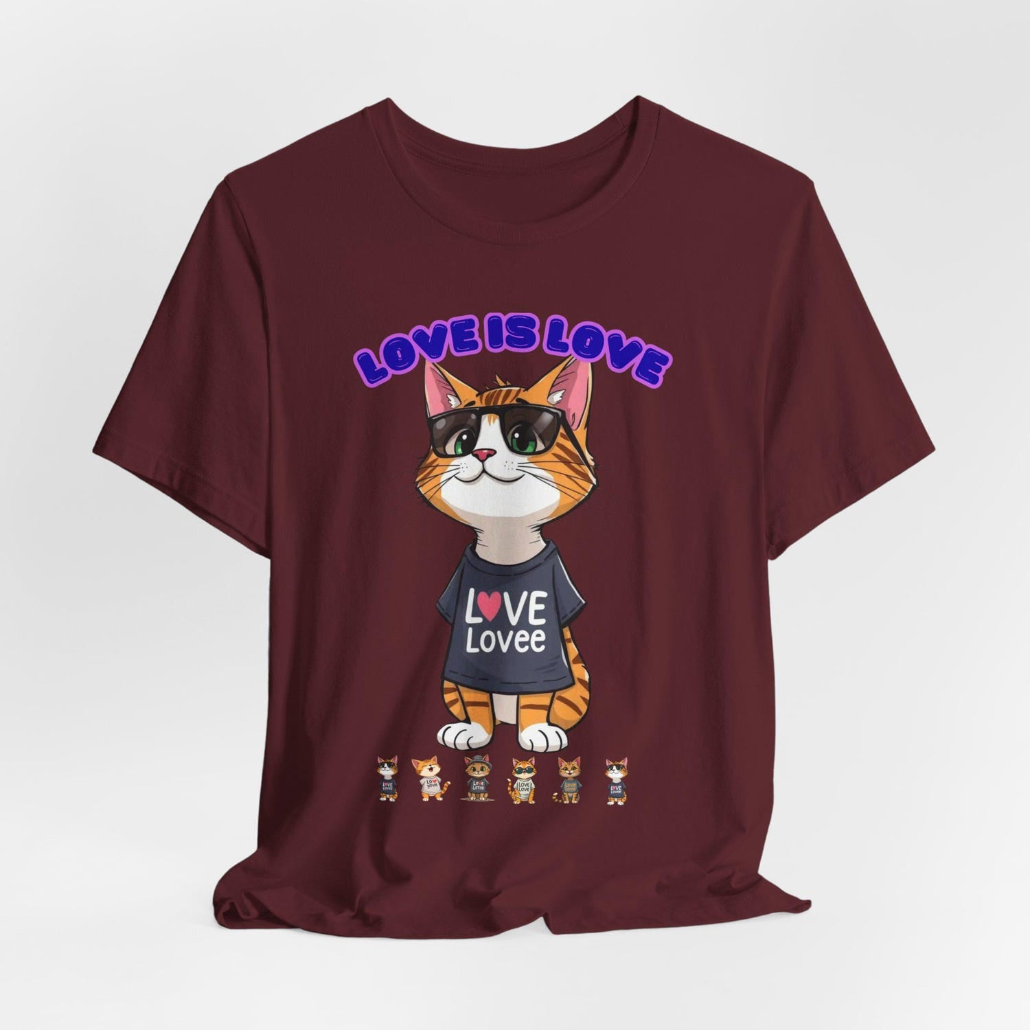 Cat Lover T-Shirt, Cute Kitten Tee, Animal Lover Shirt, Cat Mom Gift, Pet Owner Apparel