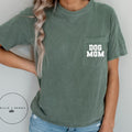 Dog Mom Pocket Shirt, Comfort Colors, Dog Mom TShirt, Dog Mom Gift, Dog Mom T Shirt, Dog Mom Tee, Dog Mom Shirt for Women, Ollie and Penny