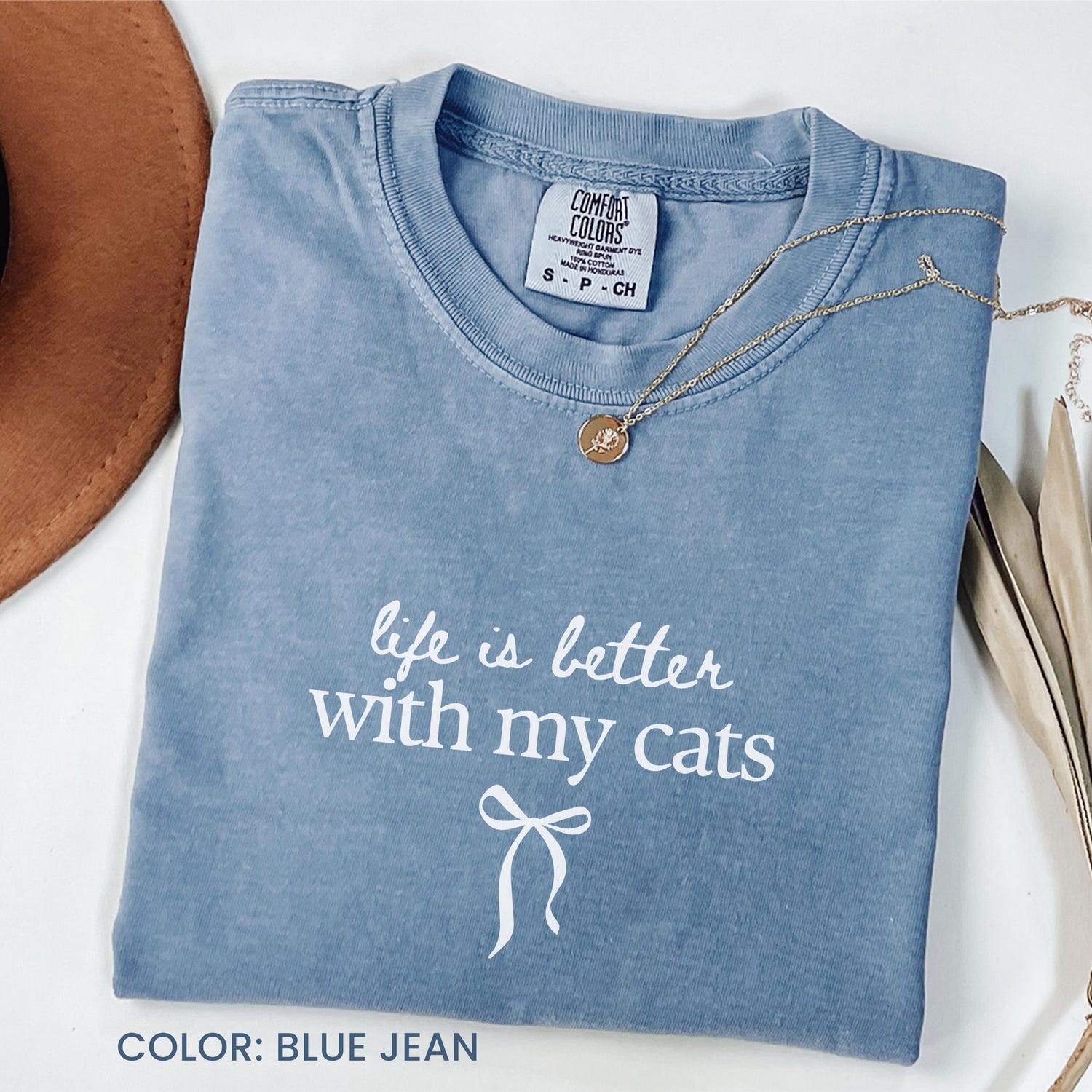 Comfort ColorsÂ® Life is better with my Cats Shirt, Cat Lover Shirt, Gift For Cat Mom, Fur Mama, Funny Cat Moms Shirt, Animal Lover Gift