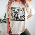 Comfort Colors Retro Halloween Ghost Shirt: Spooky Dog Mom Sweatshirt