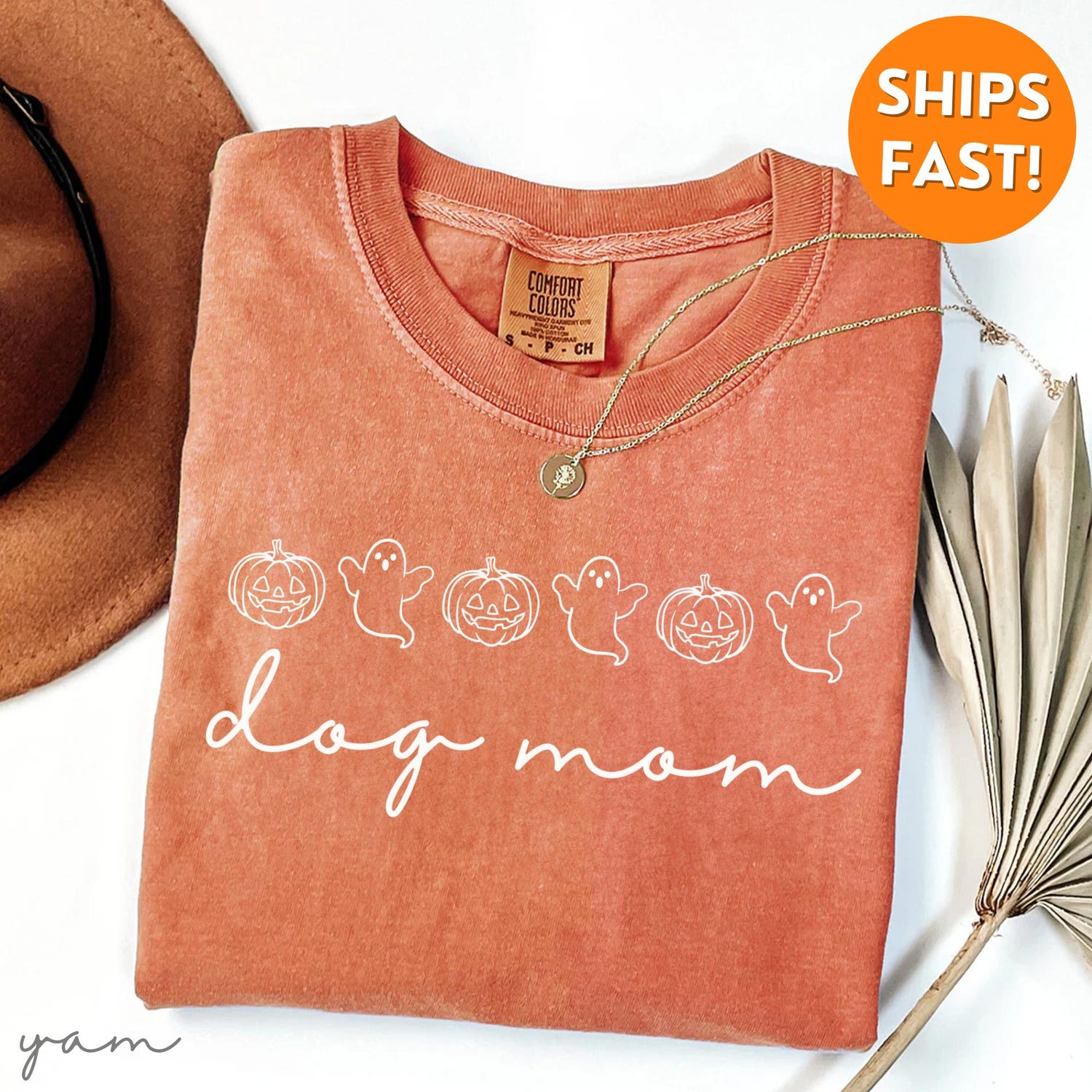 Comfort ColorsÂ® Dog Mom Shirt, Dog Mom Halloween Shirt, Halloween Dog Mom Shirt, Fall Dog Mom Shirt, Fall Dog Mom Tshirt, Dog Mom Gift, Tee