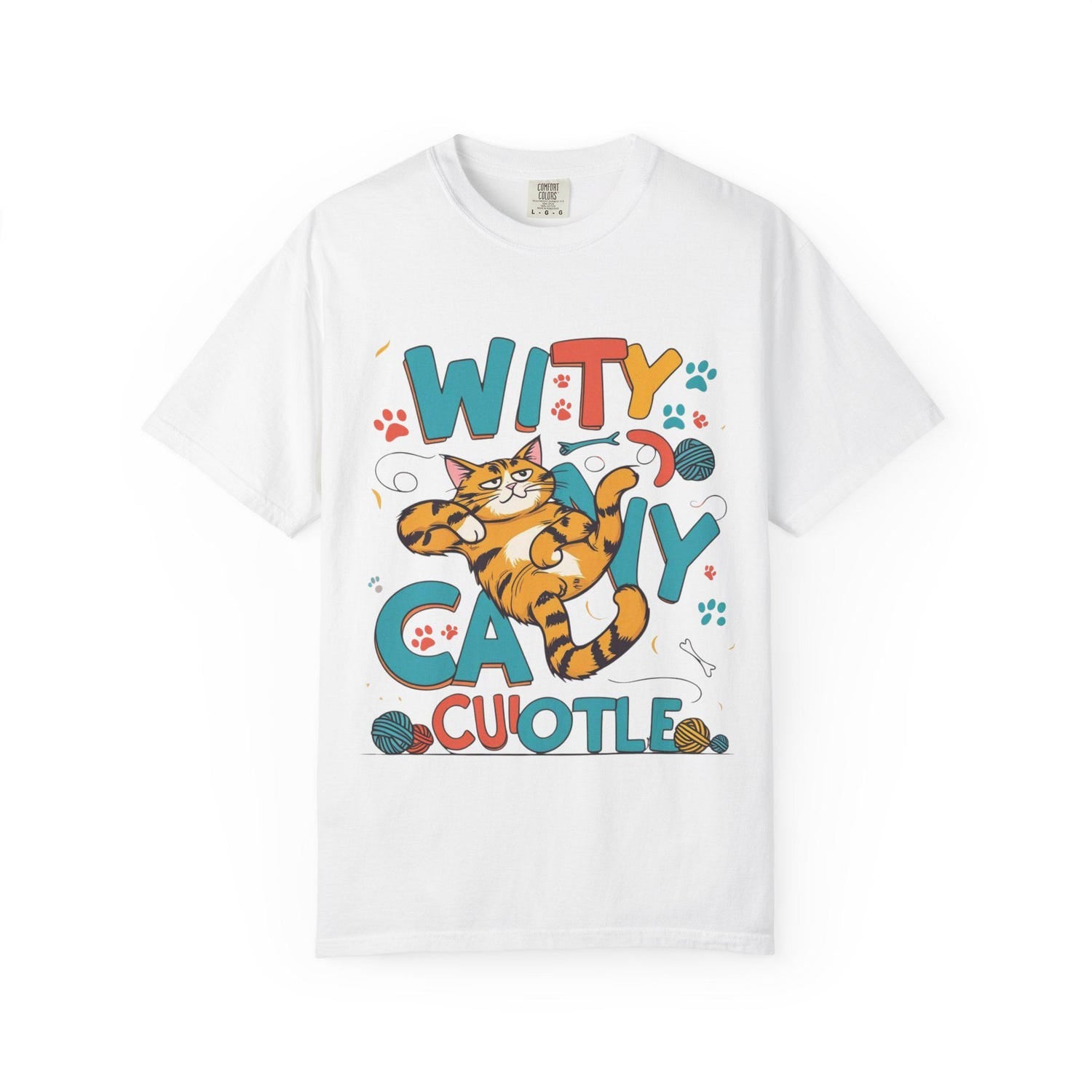 Playful Cat Lover T-Shirt | Cute Witty Graphic Tee for Pet Owners, Cat Lovers Gift, Funny Animal Shirt, Unique Design, Casual Wear
