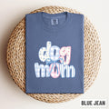 Comfort Colors Dog Mom Coquette Bow Shirt, Gingham Dog Mom T-Shirt, Gift For Dog Lover, Dog Mama Shirt