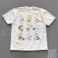 Cat 90s Tattoo Vintage T-shirt, Retro Kitten Cute Shirt, Cat Lovers Gift, Cats Playing Unisex Relaxed Adult Graphic Tee, Funny Weird Shirts