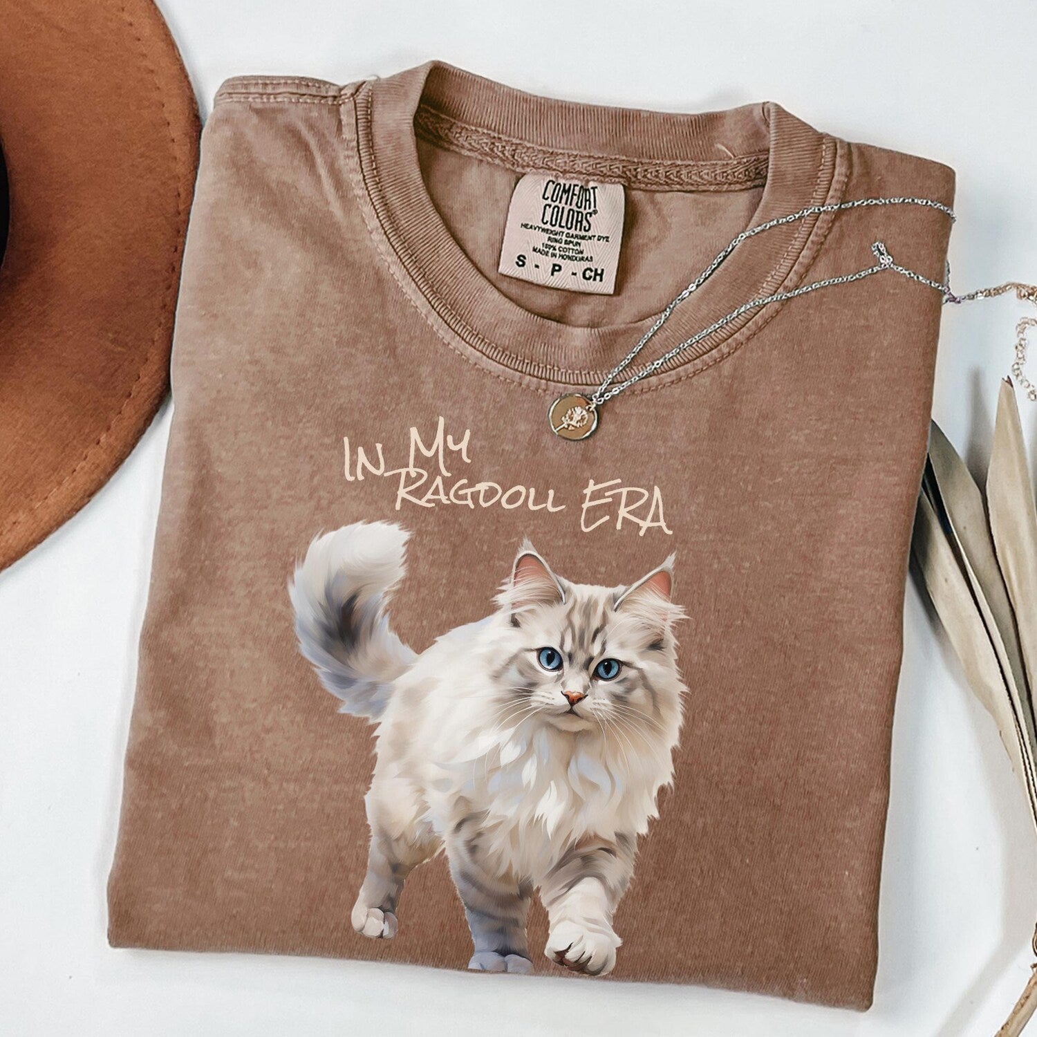 Ragdolls Shirt Cat Lover's T-Shirt - Comfort Colors 'In My Ragdoll Era' Tee Gift