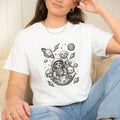 space puppies shirt cute dog lover tee gift for dog moms stargazers space lovers dog girls dog mom t-shirt puppy galaxy shirt