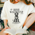 Comfort Colors Irish Wolfhound T-Shirt, Doodle Art Tee, Dog Lover Gift, Wolfhound Breed Shirt, Irish Wolfhound Gift, Dog Mom T-Shirt