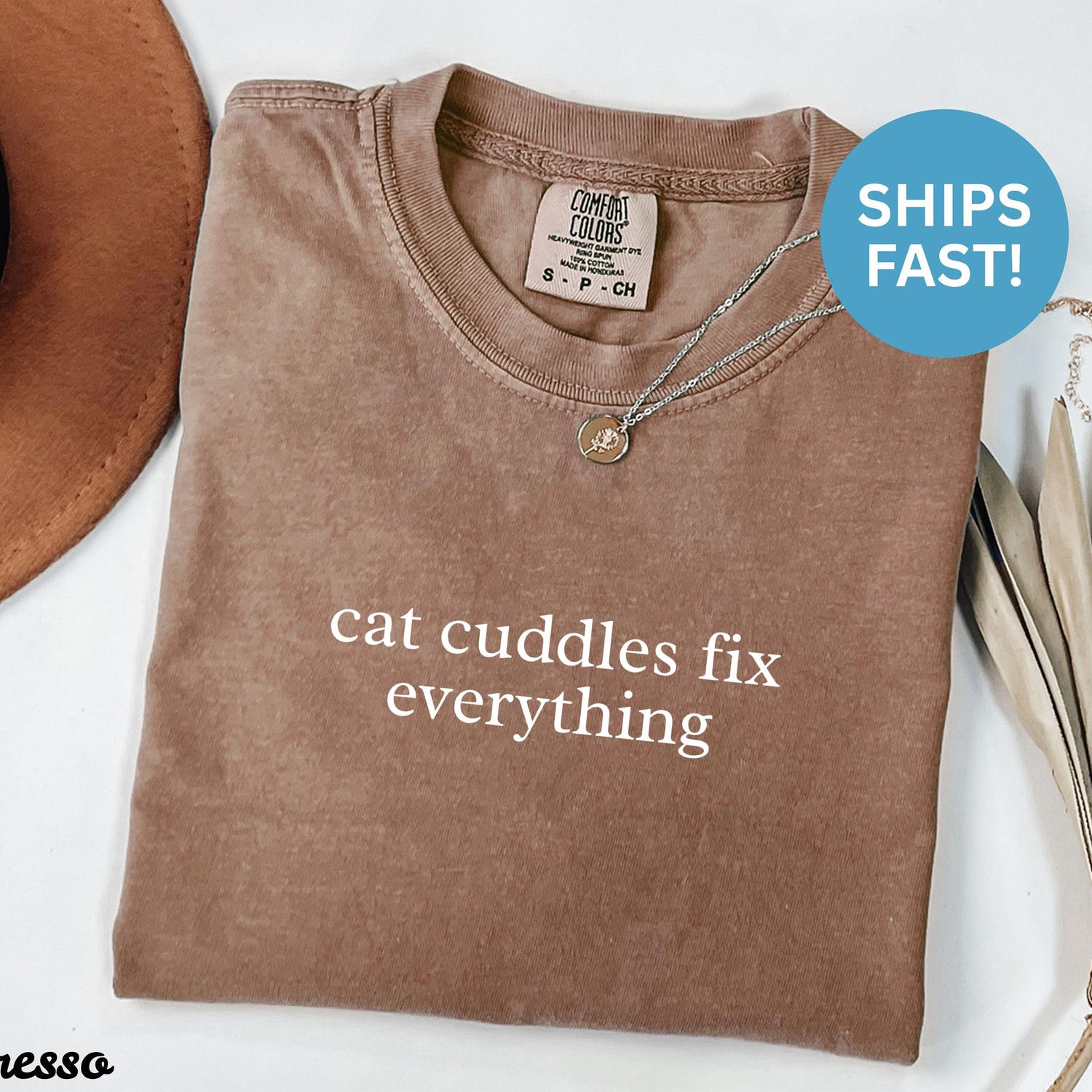 Comfort ColorsÂ® Cat Cuddles Shirt, Cute Cat Lover Gift, Cat Mom Shirt, Cat Dad Tee, Pet Owner Shirt, Kitten Shirt, Animal Lover Present