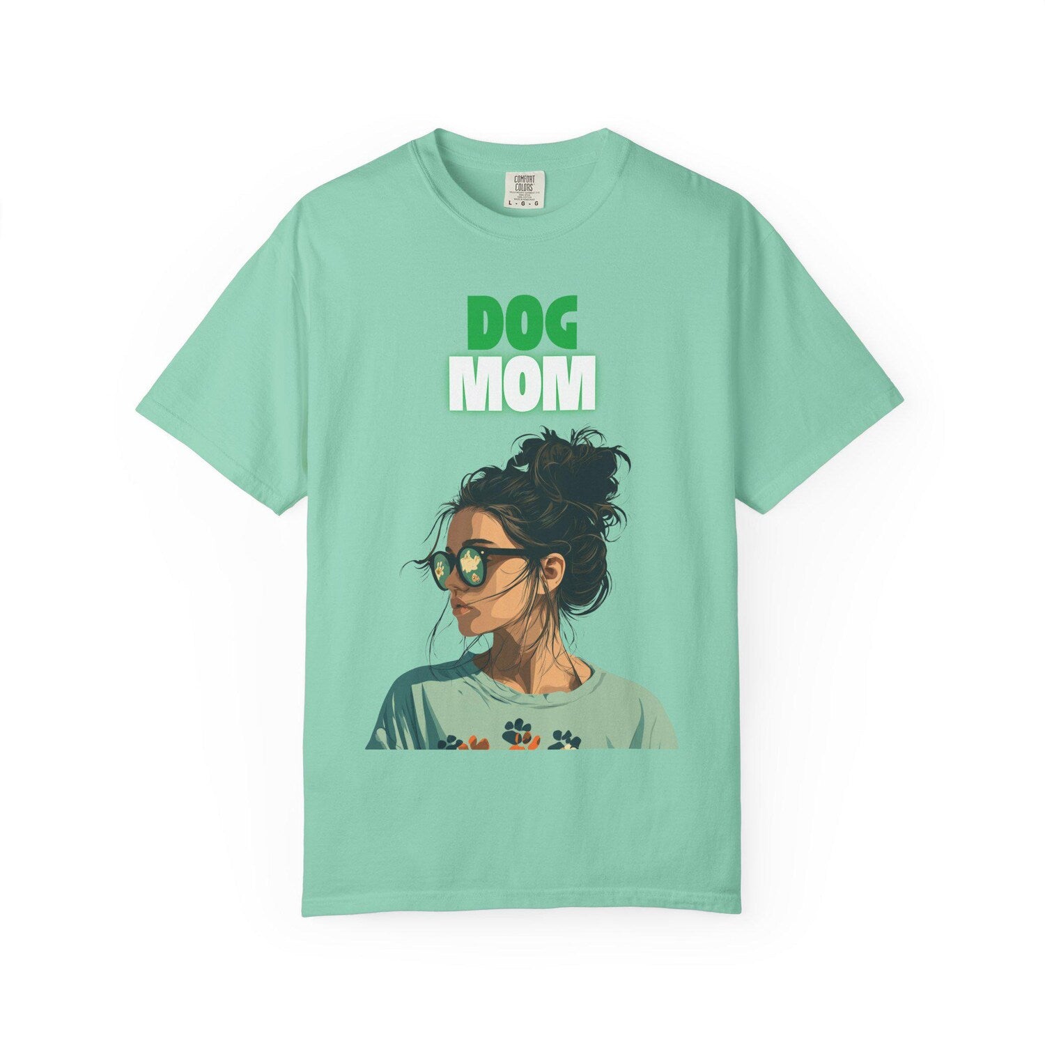 Kinda Busy Being a Dog Mom T-Shirt: Dog Lover Graphic Tee