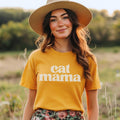 Cat Mama Unisex Cotton Tee - Comfortable Cat Lover T-Shirt Gift