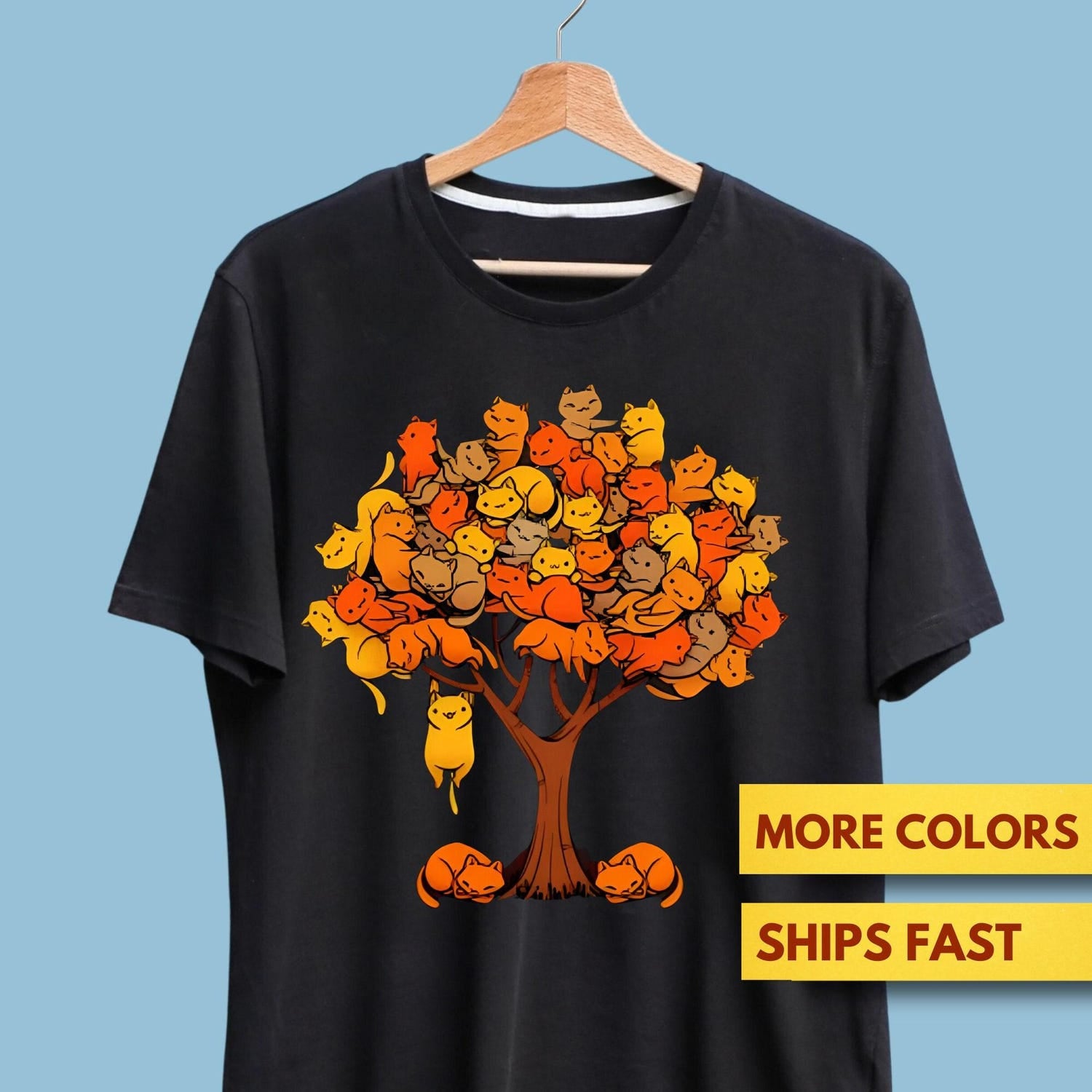 Cat Tree Shirt, Gift Shirt for Cat Lover, Cat Owner Shirt, Premium Ultra Soft Tee