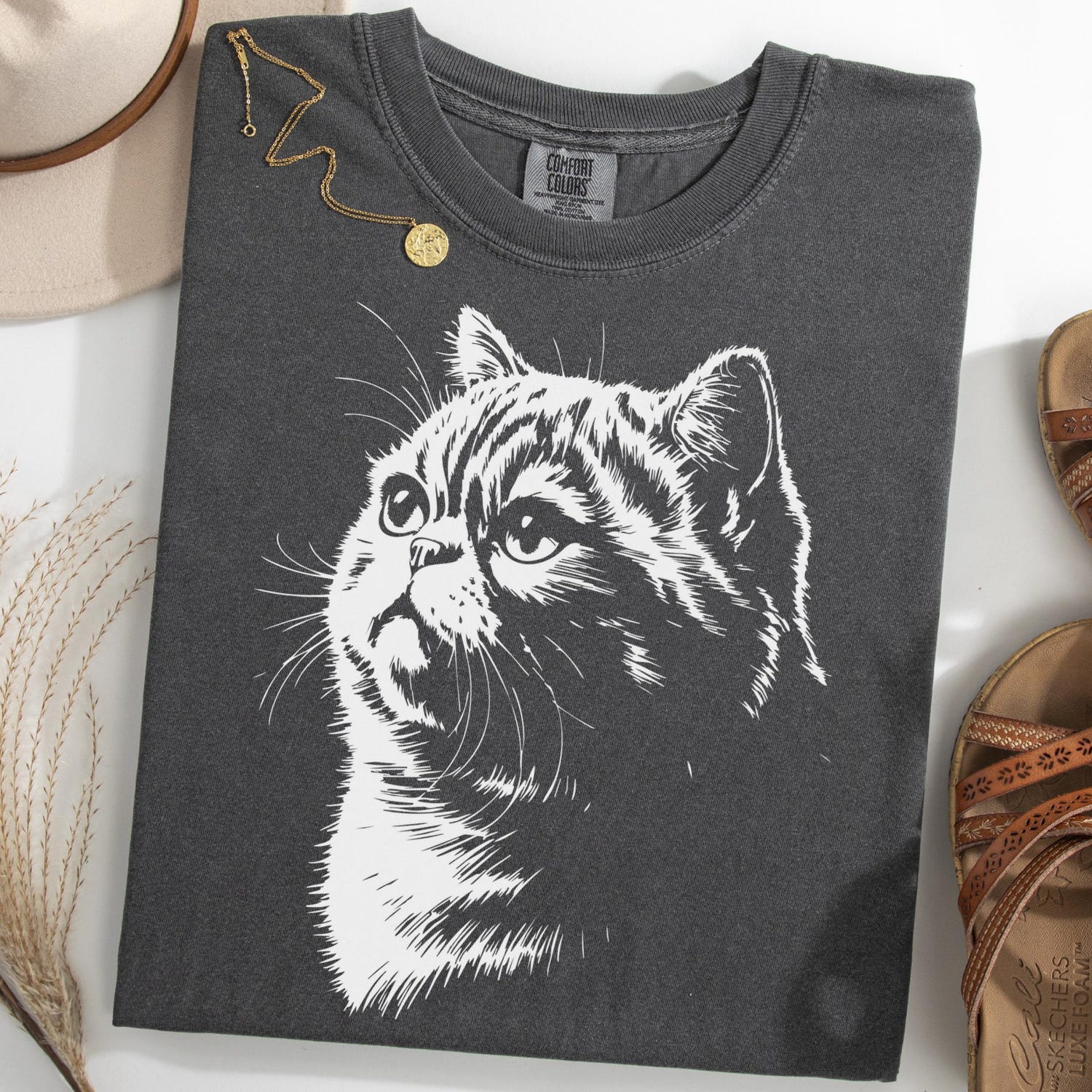 Exotic Shorthair Cat Shirt, Cute Cat Lover T-Shirt, Exotic Cat Graphic Tee, Pet Kitten Shirt, Gift for Exotic Cat Owners