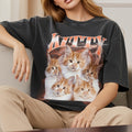 Custom Pet Vintage Shirt - Custom Cat Bootleg Rap Shirt, Cat Lover T-Shirt, Retro 90's Graphic T-Shirt, Personalized Shirt, Pet Face Shirt