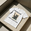 Black Cat Coffee Pilates Shirt, Retro Funny Vintage T-Shirt, Passive Aggressive Cardio Cat Tee Gift
