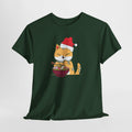 Kawaii Ramen Cat Christmas T-Shirt | Cute Holiday Japanese Vibes Tee | Cat Lover Gift