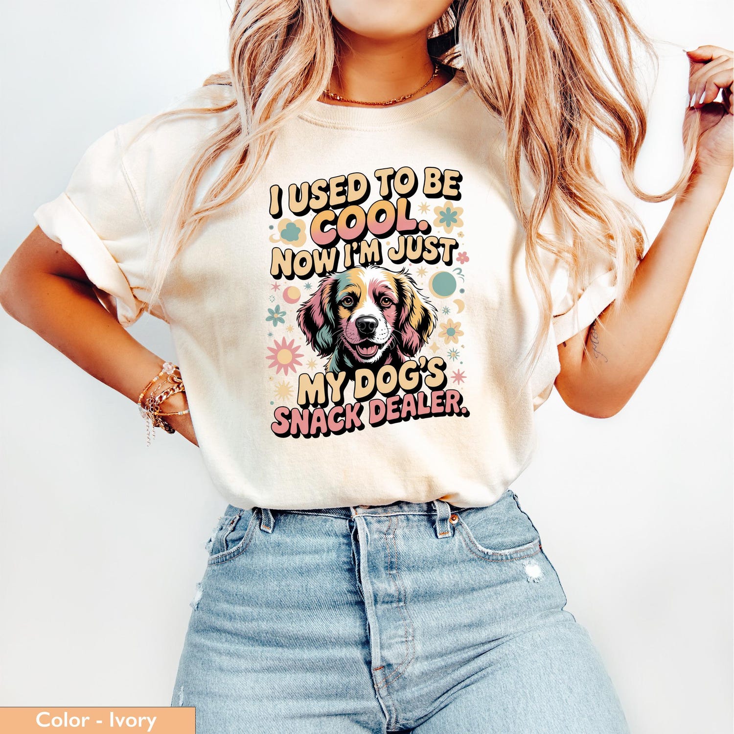 Funny Golden Retriever T-Shirt: Retro Dog Mom/Dad Tee