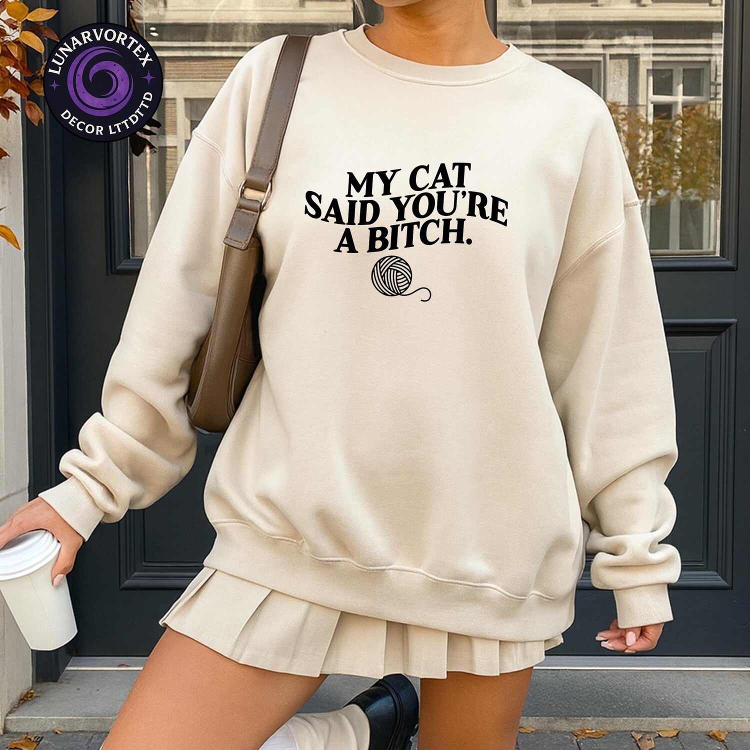 Sarcastic Cat Lover T-Shirt: Funny Rude Cat Graphic Tee