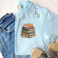 Embroidered Floral Cat Sweatshirt | Cat Lover T-shirt | Bookish Cat Gift