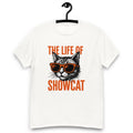 The Life of a Showcat T-Shirt, Cool Cat Sunglasses Tee, Funny Cat Lover Shirt, Retro Vintage Cat Graphic Tee, Cute Gift for Cat Owners