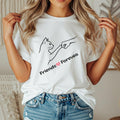 Cat Lover T-Shirt, Friends Forever Graphic Tee, Cute Cat Mom Gift,Funny Pet Owner Shirt, Animal Lover Tee, Matching Cat and Human Shirt