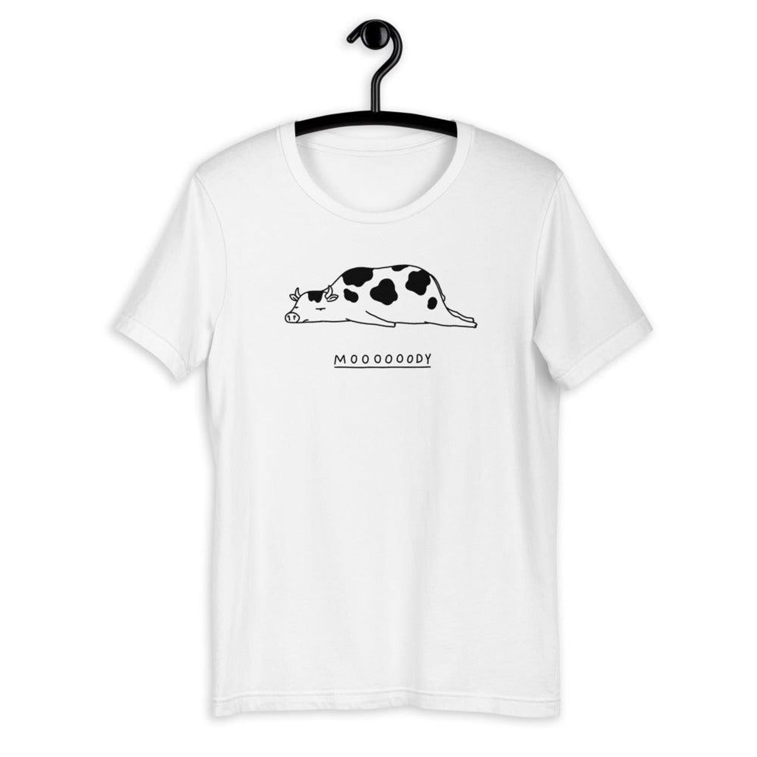 Funny Cat T-Shirt Vintage Graphic Tee Gift Lovers Unisex