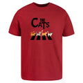 The Cats T-Shirt | Funny Cat Lover Graphic Tee | Kitten Shirt | Pet Owner Gift | Cat Mom & Cat Dad Shirt | Abbey Road Cats Tee