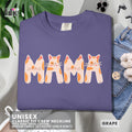 Comfort ColorsÂ® Mama Cat Shirt, Orange Cat Letters Graphic Tee, Cute Cat Mom Shirt, Mothers Day Gift, Funny Mom Cat Lover Shirt