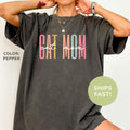 Comfort ColorsÂ® Cat Mom Shirt, Cat Lover Shirt, Funny Cat Moms Shirt, Pet Lover Shirt, Animal Lover Gift, Cat Mom Gift, Pet Owner Shirt