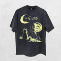 The Cure Cat Shirt | 90s Rock Band Music Tee | Cat Lover Unisex Gift