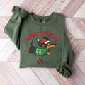 Merry Woofmas Dog Sweatshirt, Funny Dachshund Christmas Sweater, Cute Gift for Dog Owner, Dog Mom Holiday Outfit, Festive Puppy Shirt