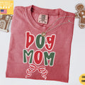 Comfort ColorsÂ® Christmas Dog Mom Shirt, Gift For Dog Mom, Dog Gift For Christmas Dog Mama Shirts Dog Lover Shirt New Dog Mom Shirt Fur Mama