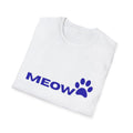 MEOW Cat Lover T-Shirt: Unisex Cotton Graphic Tee