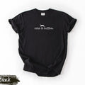 Comfort ColorsÂ® Cats and Books Shirt, Book Lover T-shirt, Bookish Tee, Reading Tshirt, Gift for Cat Lover