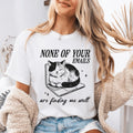 None Of Your Emails Cat Shirt | Sarcastic Comfort Colors Tee | Funny Office Humor Gift
