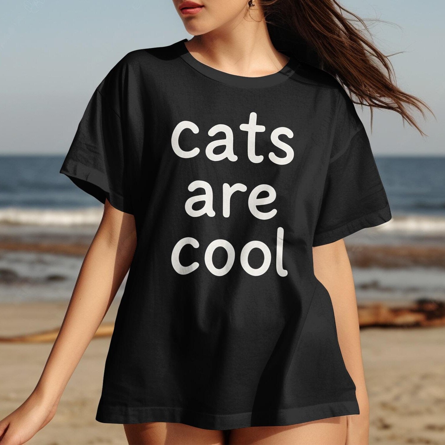 Cats Are Cool T Shirt, Cat Lover Shirt, Funny Cat Shirt, Cute Cat T Shirt, Cat Tee, Trendy T Shirt, Gift for Cat Lover, Cat Meme Shirt